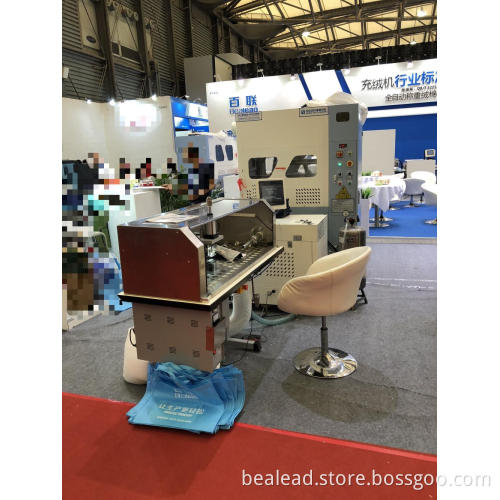 Single Head Down Filling Machinery